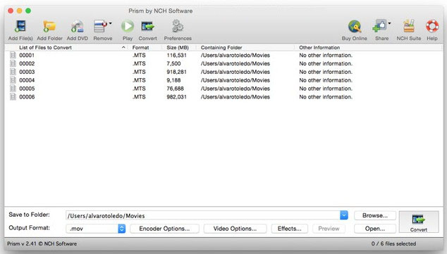 prism app video player for mac