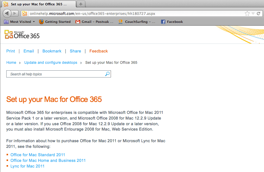 can i install office 365 on a mac that has office for mac 2011 on it